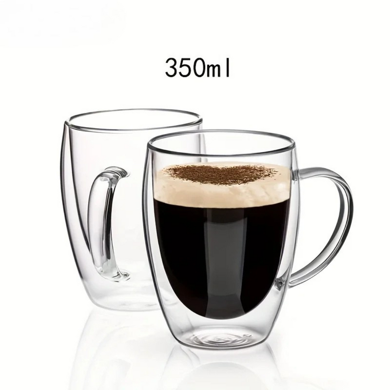 DuoGlass – Caneca de Vidro Duplo Elegance