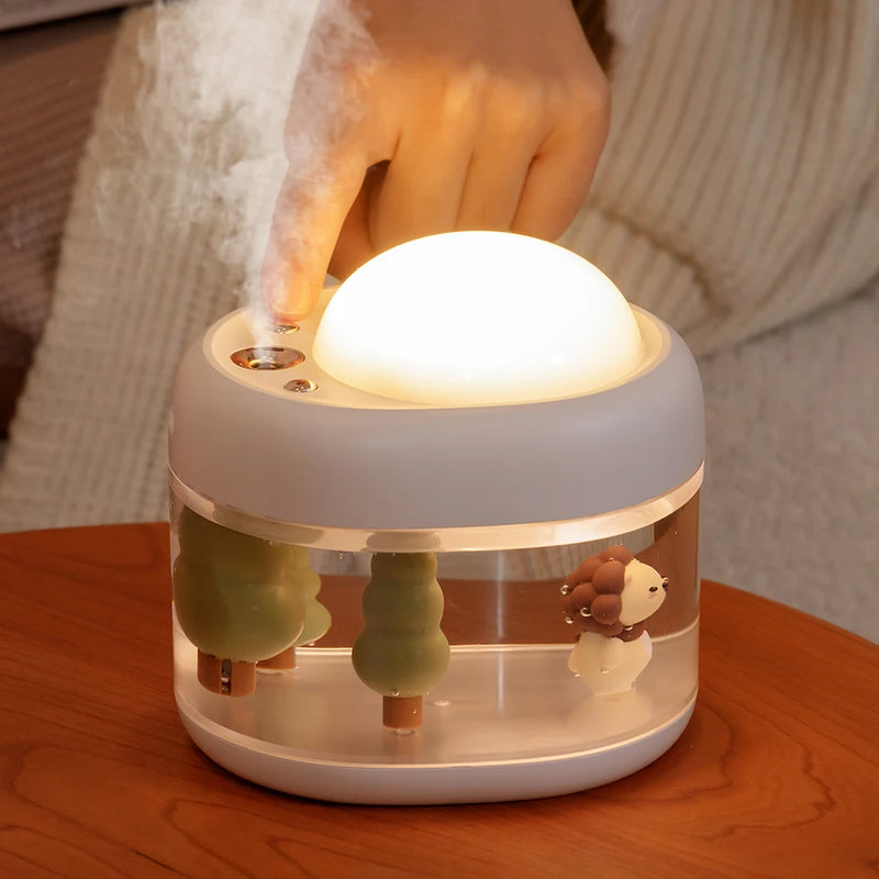 Humidificateur d'air et projecteur sans fil 