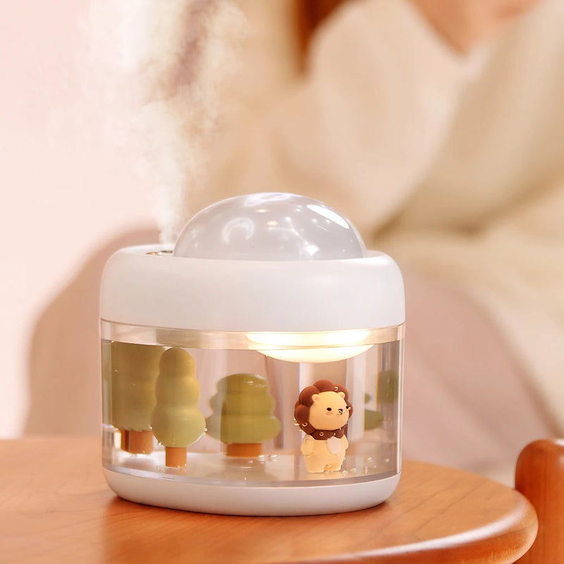 Humidificateur d'air et projecteur sans fil 