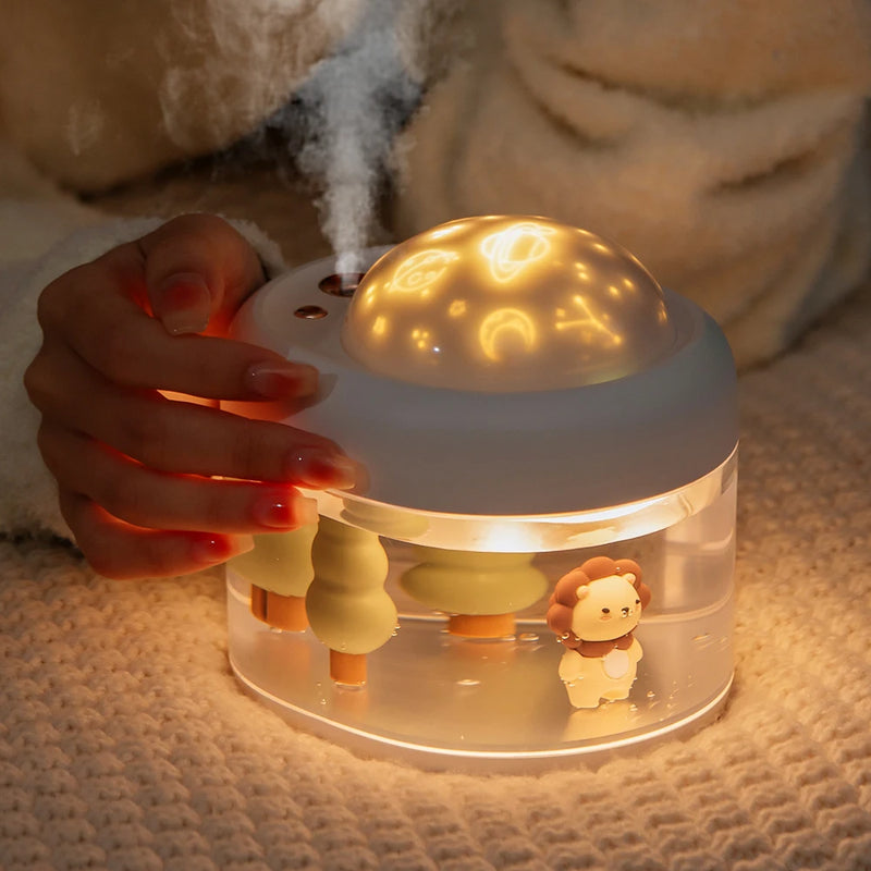 Humidificateur d'air et projecteur sans fil 