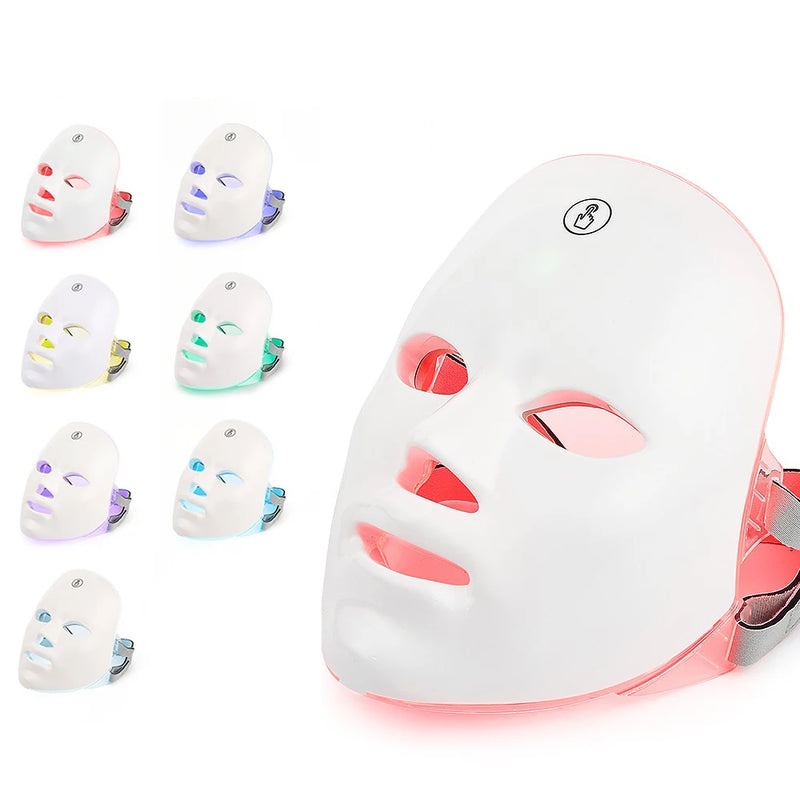 GlowSkin - Máscara Facial LED recarregável