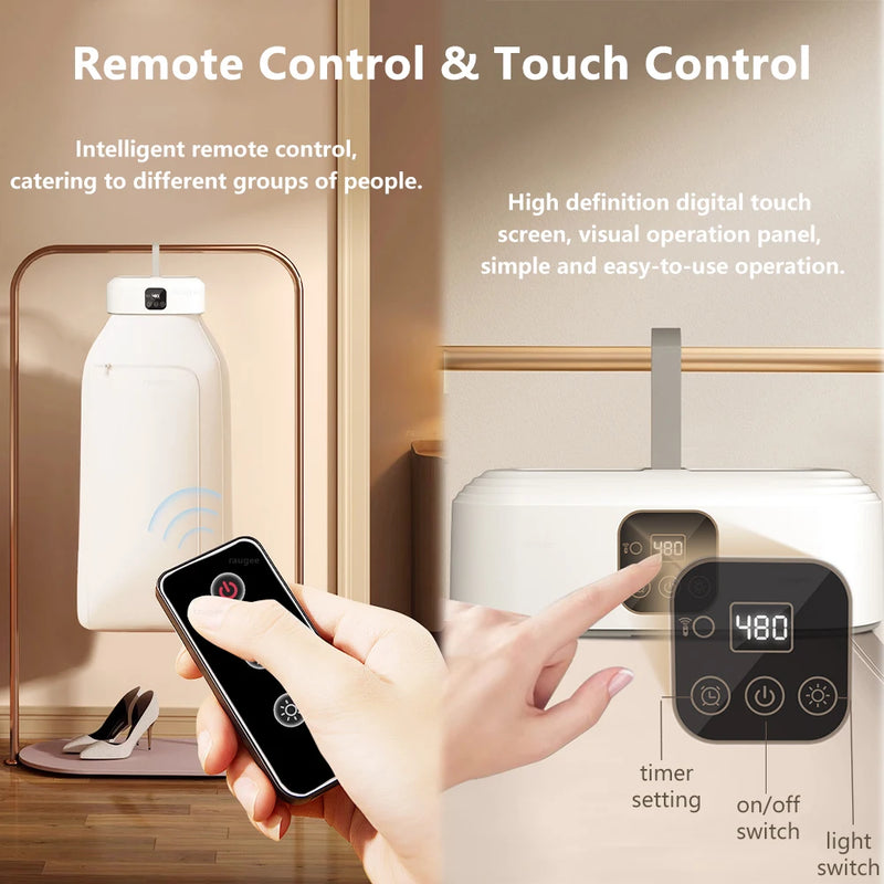 🌬️🔥 DryBox Ultra™ – O secador portátil que deixa a roupa seca, macia e higienizada em minutos