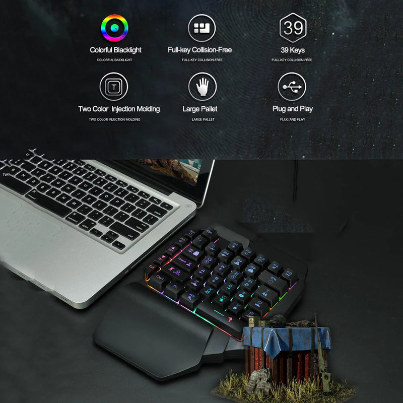 Minikeyboard RGB - Teclado Para Jogos