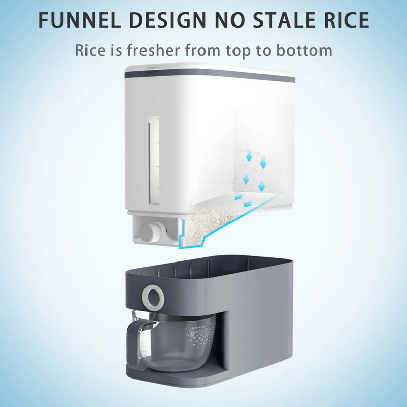 GrainEase - Distributeur de riz et de céréales 
