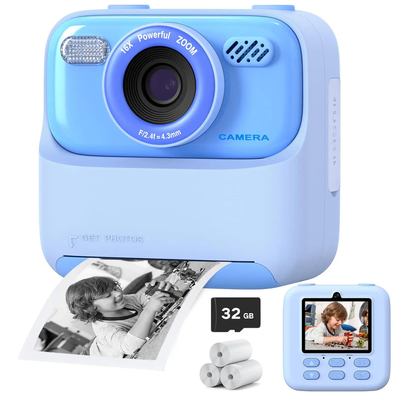 Kids Instant Print Camera 