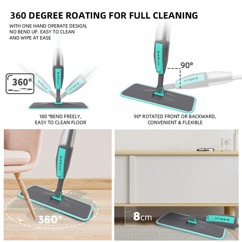 SpinMop 360 - Limpeza Eficiente e Sem Esforço