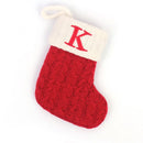 LetterKnit™ — Bota de Natal em Tricô Personalizada