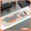 Gaming Combo – Precisão e Estilo Iluminado
