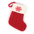 LetterKnit™ — Bota de Natal em Tricô Personalizada