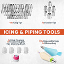 Conjunto de Mesa Giratória de Bolo - 700 Peças