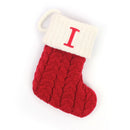 LetterKnit™ — Bota de Natal em Tricô Personalizada
