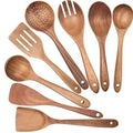 Ensemble de cuillères en bois d'acacia 