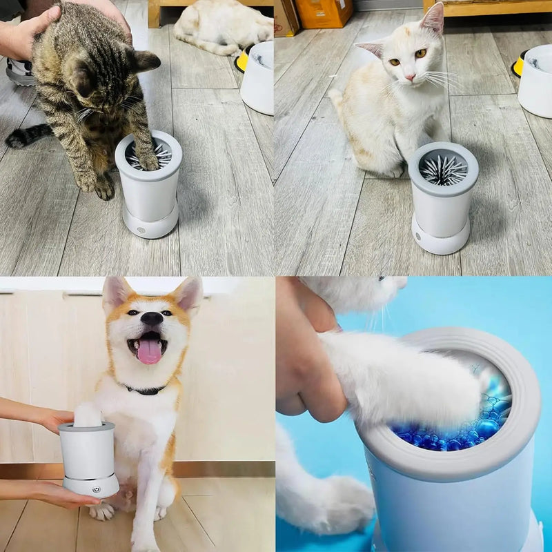 CleanPaws - limpador de patas elétrico