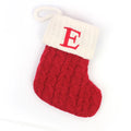 LetterKnit™ — Bota de Natal em Tricô Personalizada