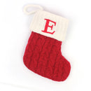 LetterKnit™ — Bota de Natal em Tricô Personalizada