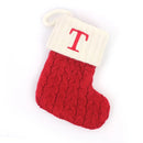 LetterKnit™ — Bota de Natal em Tricô Personalizada