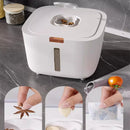 Recipiente de Armazenamento Multifunção à Prova de Umidade e Poeira