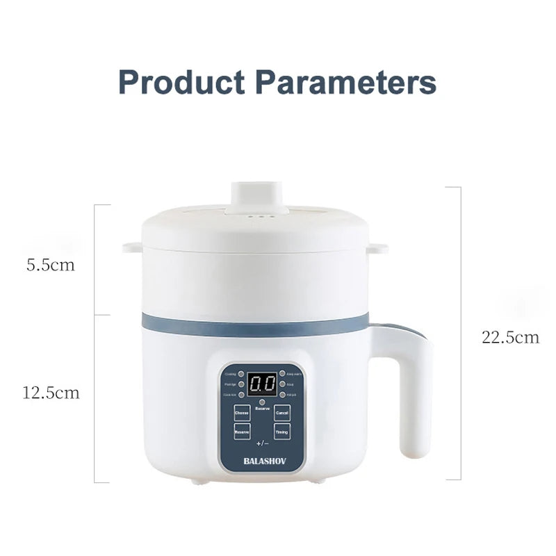 Panela Elétrica de Arroz Multifuncional 1.7L