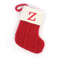 LetterKnit™ — Bota de Natal em Tricô Personalizada