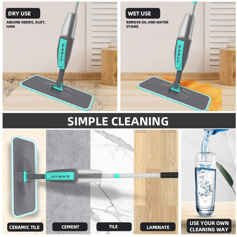 SpinMop 360 - Limpeza Eficiente e Sem Esforço