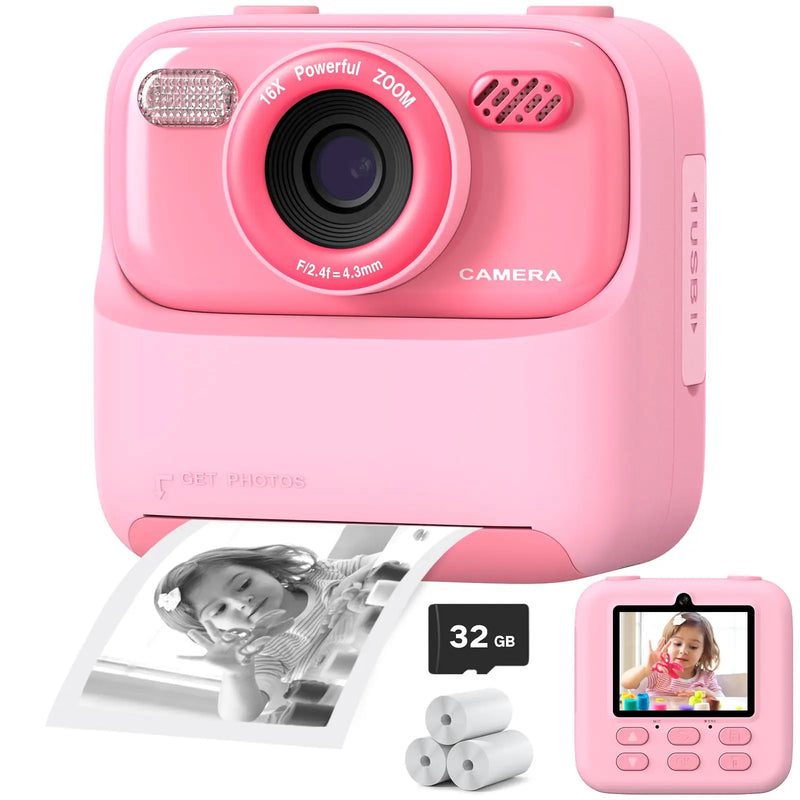 Kids Instant Print Camera 