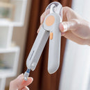 Cortador de unha com lupa e Led