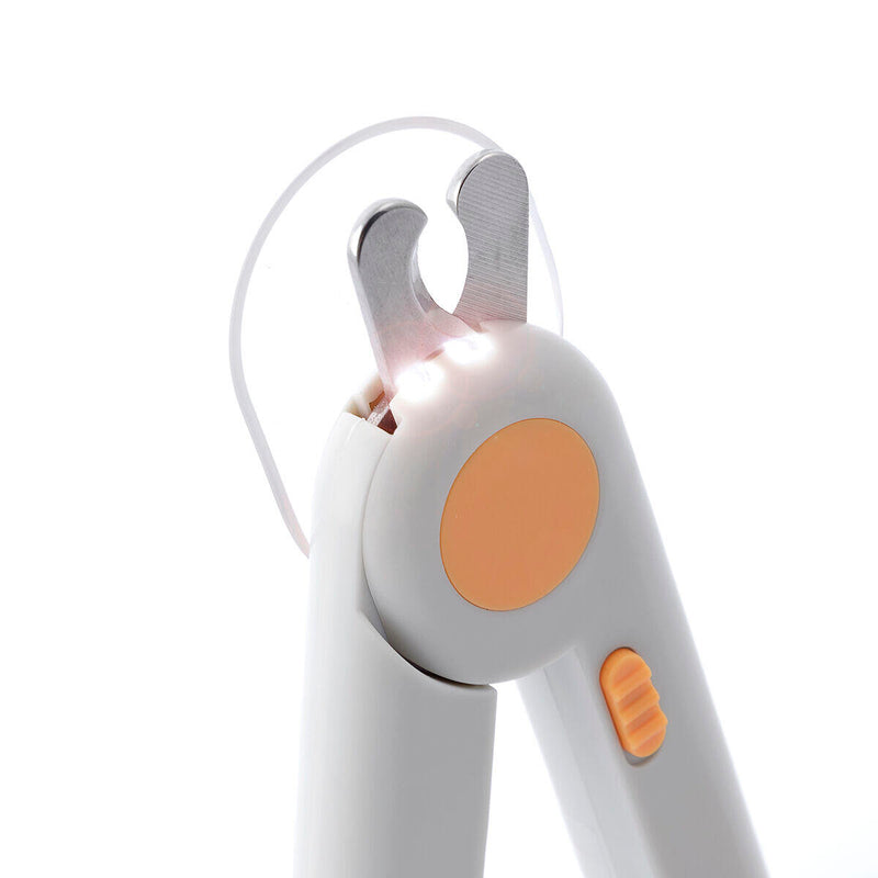 Cortador de unha com lupa e Led